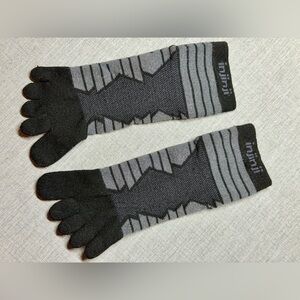 Injinji Toe Socks - Ultra Run Mini Crew - Men’s Large